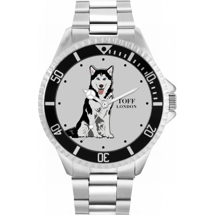Mens Husky Dog Watch