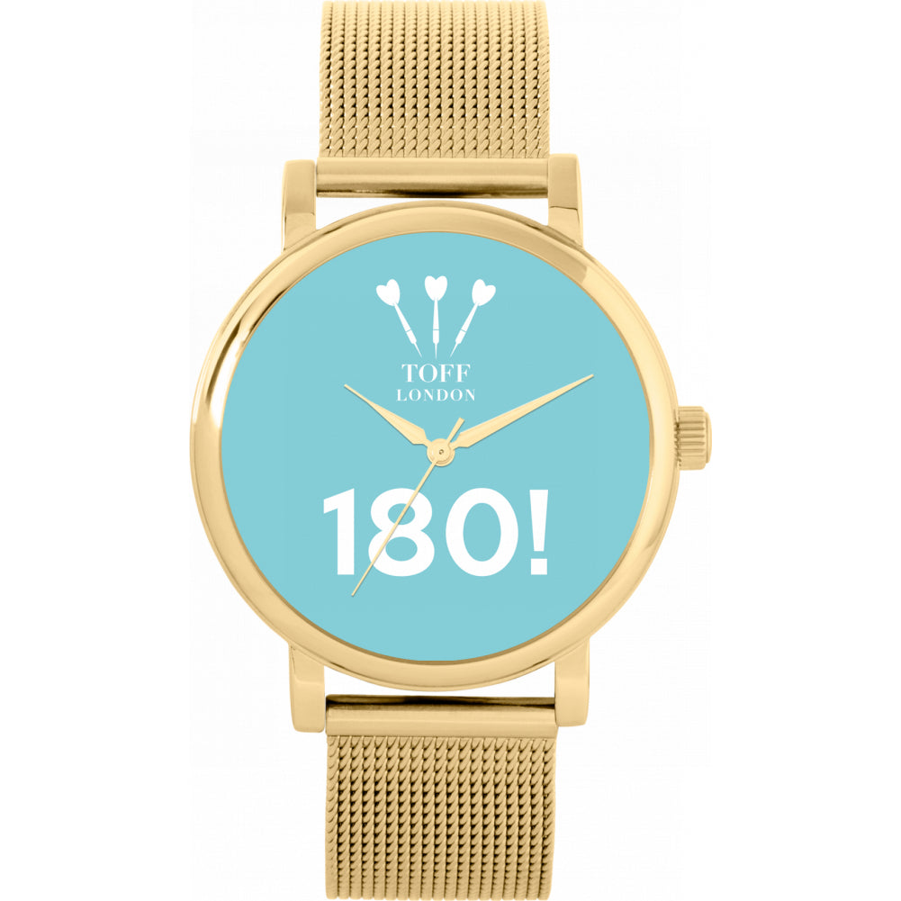 Ladies Light Blue 180 Darts Watch