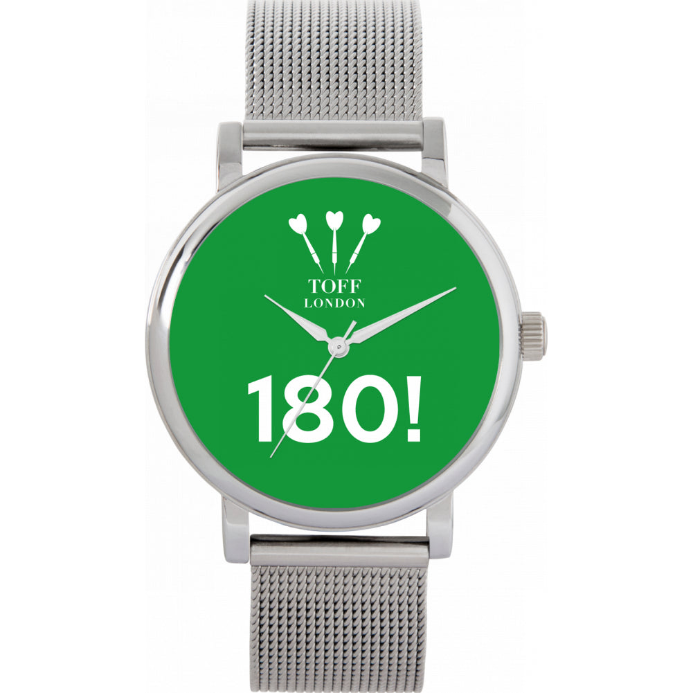 Ladies Green 180 Darts Watch