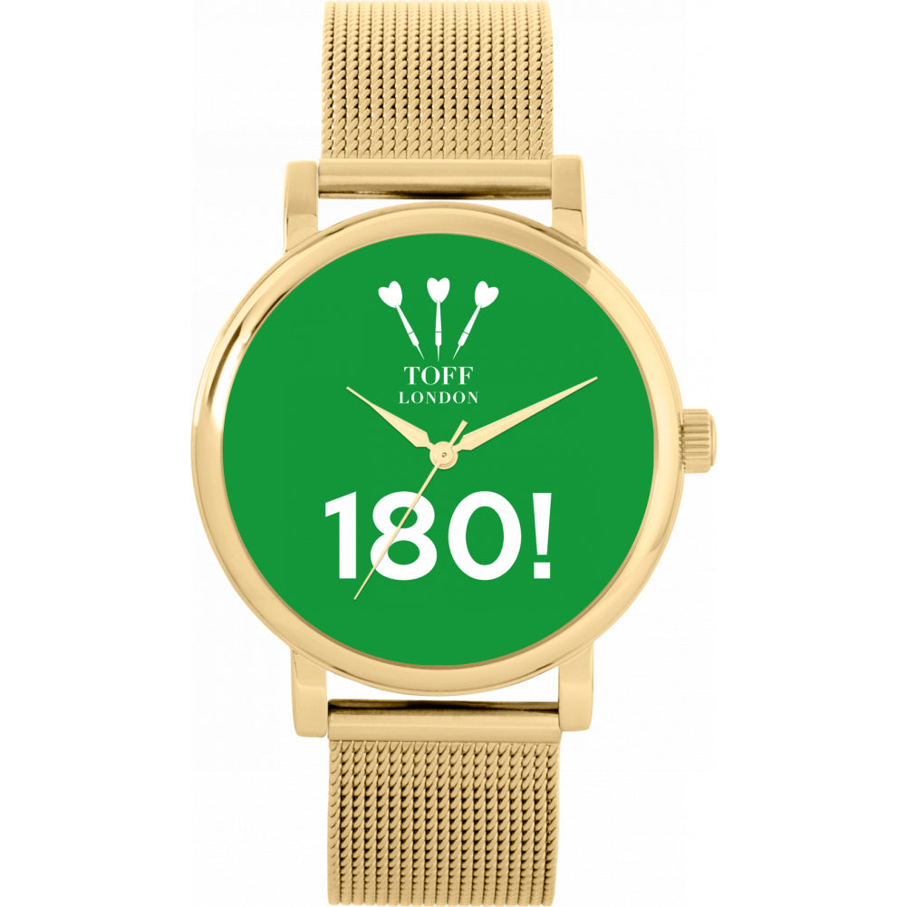 Ladies Green 180 Darts Watch