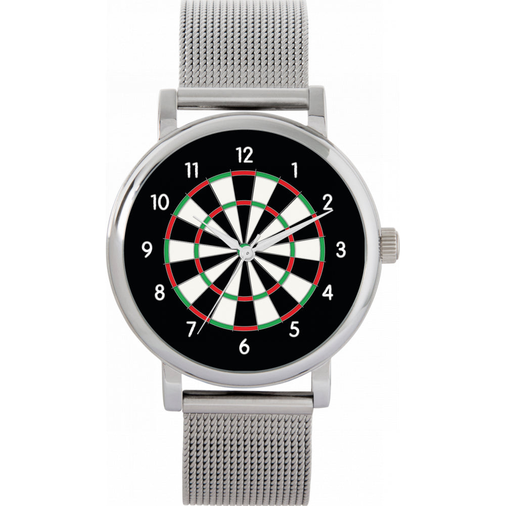 Ladies Dartboard Numerals Watch
