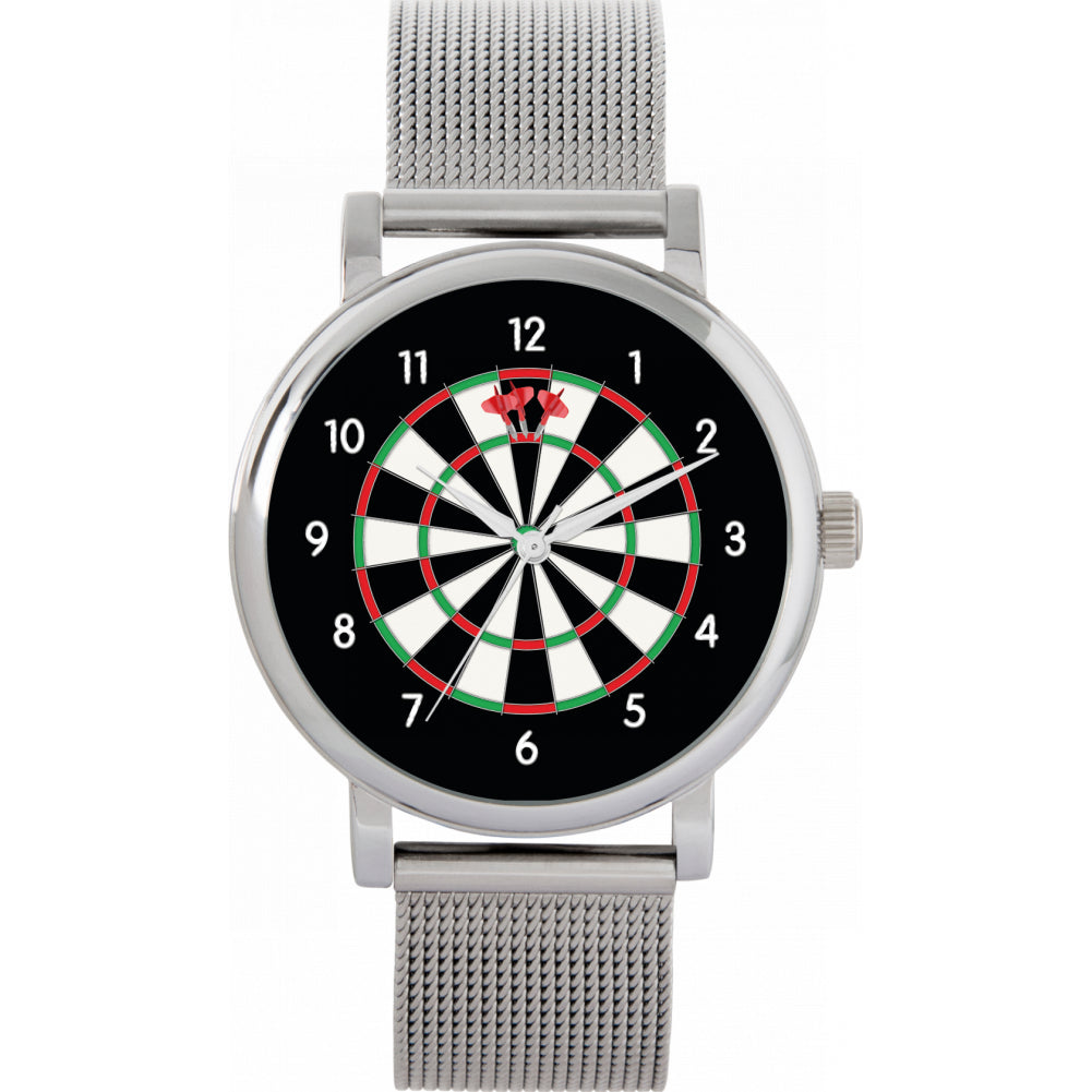 Ladies Dartboard 180 Numerals Watch