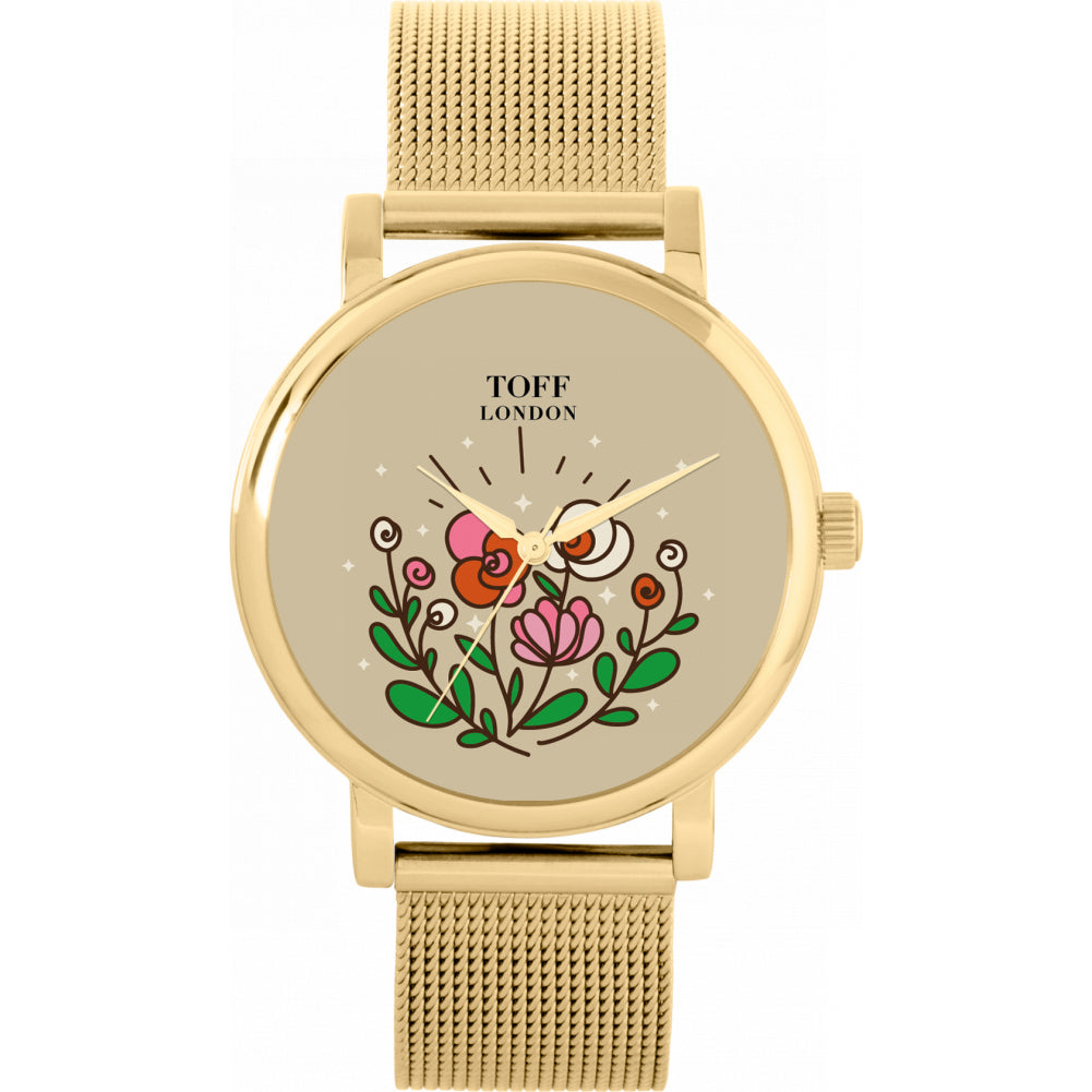 Ladies Mothers Day Flower Watch