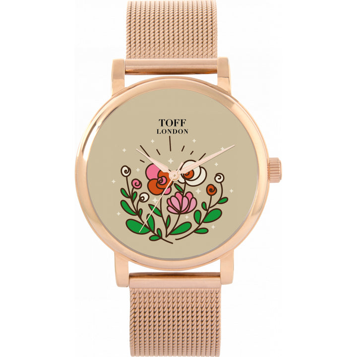Ladies Mothers Day Flower Watch