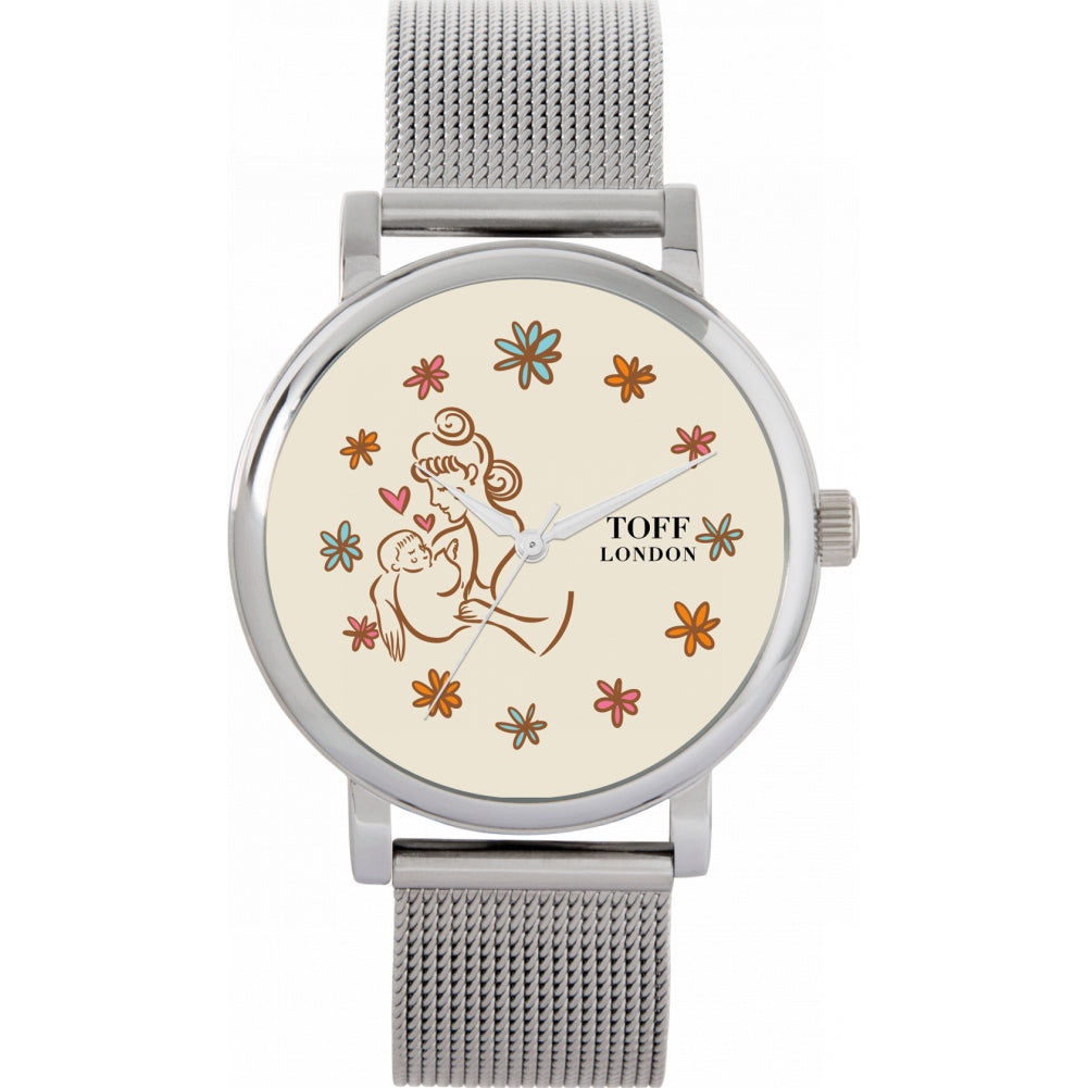 Ladies Mother and Child Batons Watch