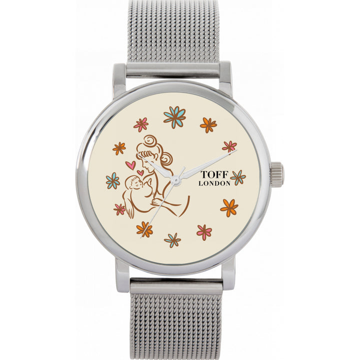 Ladies Mother and Child Batons Watch