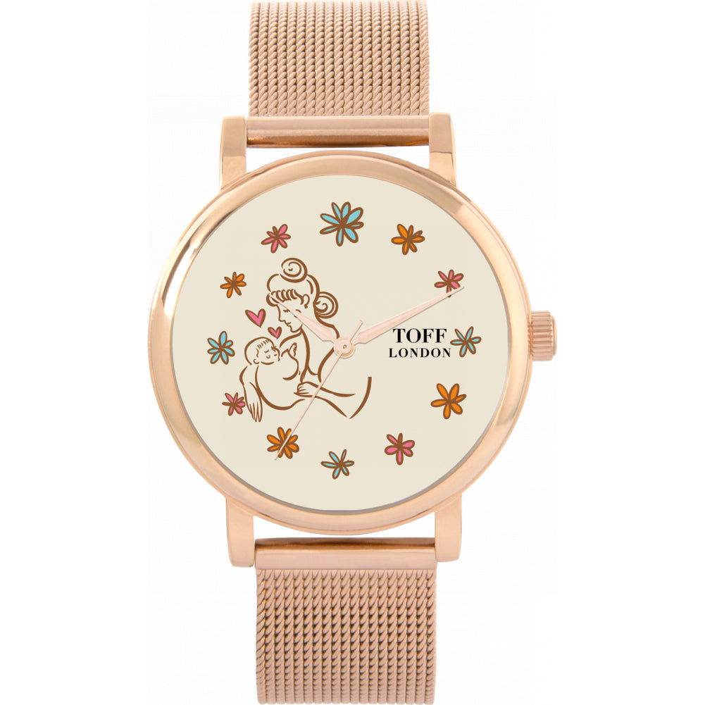 Ladies Mother and Child Batons Watch