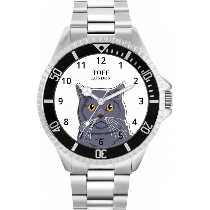 Mens British Shorthair Cat Watch