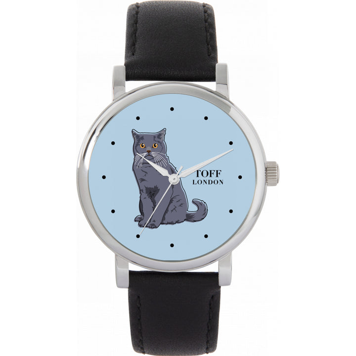 Ladies Blue British Shorthair Cat Watch