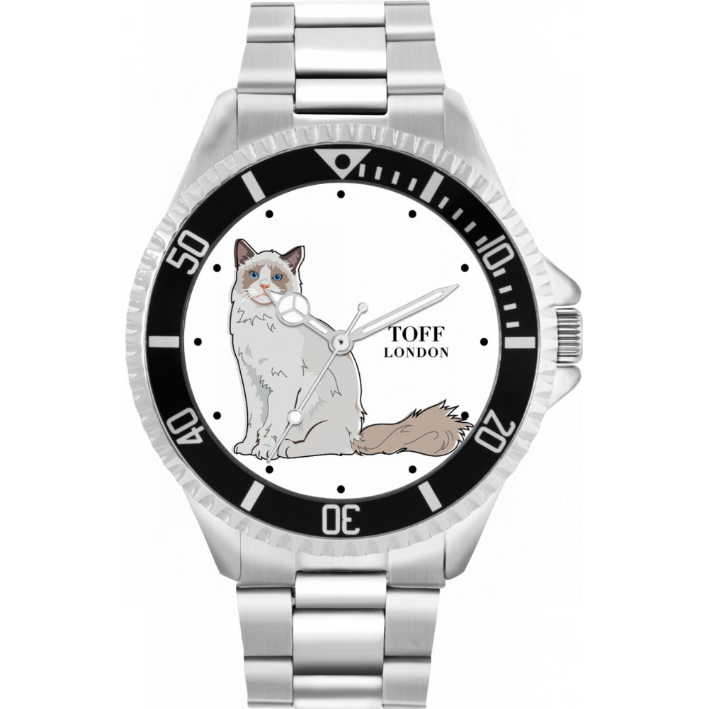 Mens The Ragdoll Cat Watch