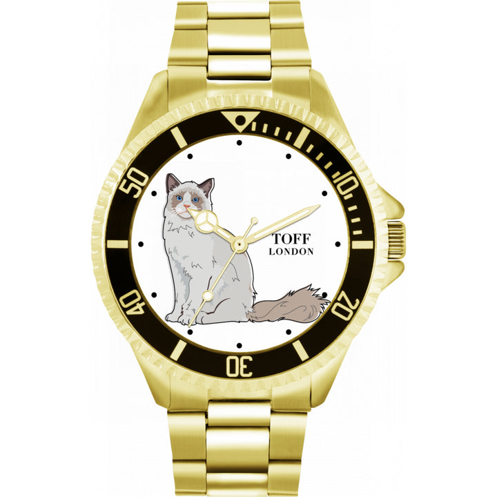 Mens The Ragdoll Cat Watch
