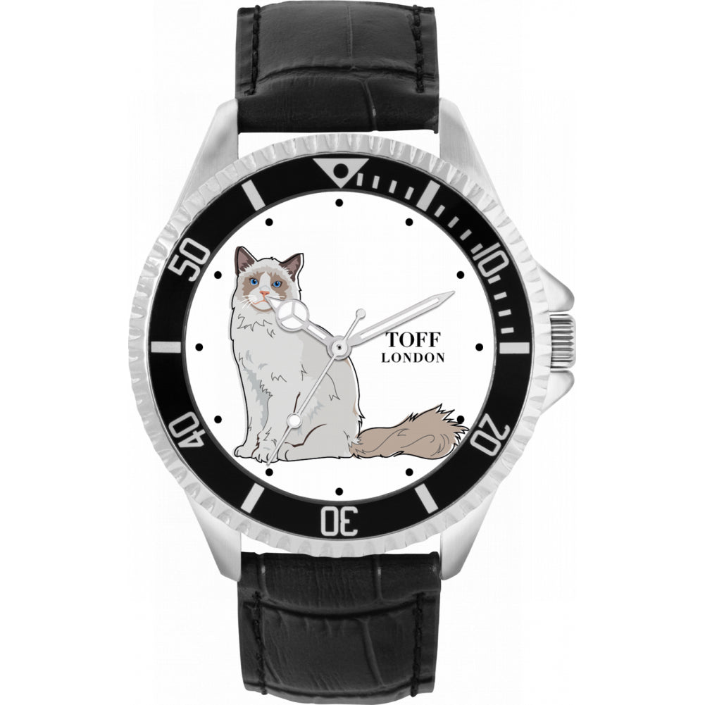Mens The Ragdoll Cat Watch