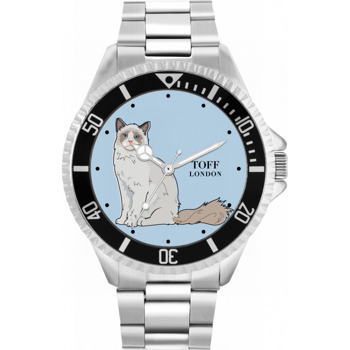 Mens The Ragdoll Cat Watch