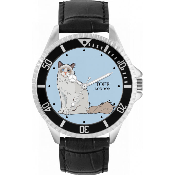 Mens The Ragdoll Cat Watch