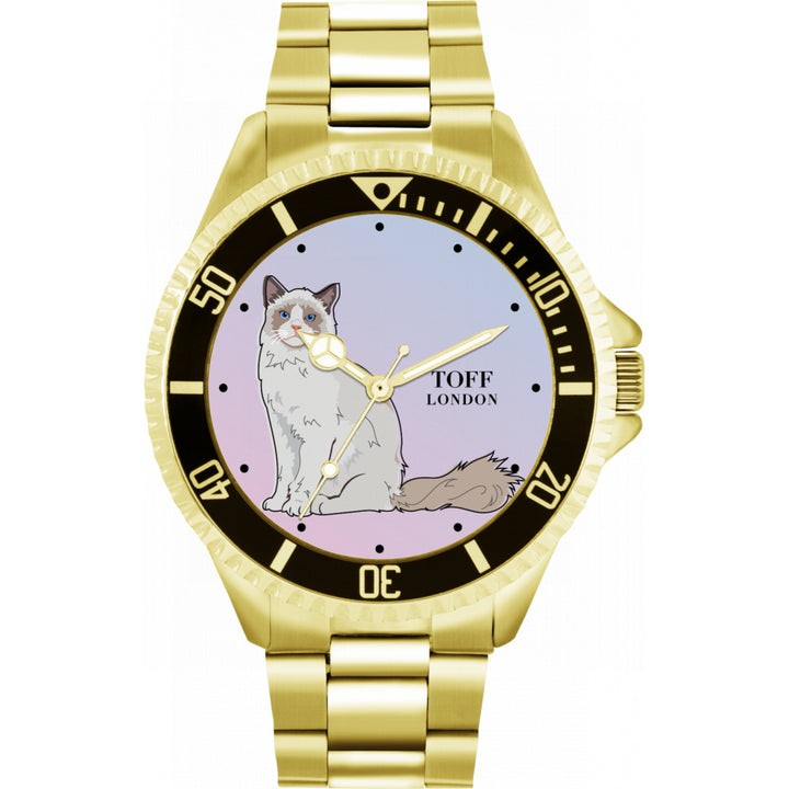 Mens The Ragdoll Cat Watch