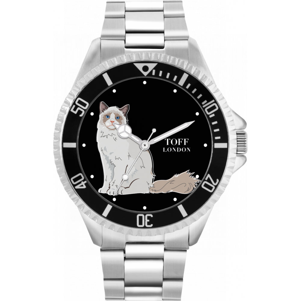 Mens The Ragdoll Cat Watch