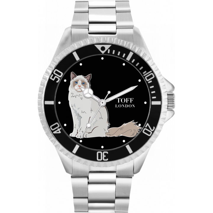 Mens The Ragdoll Cat Watch
