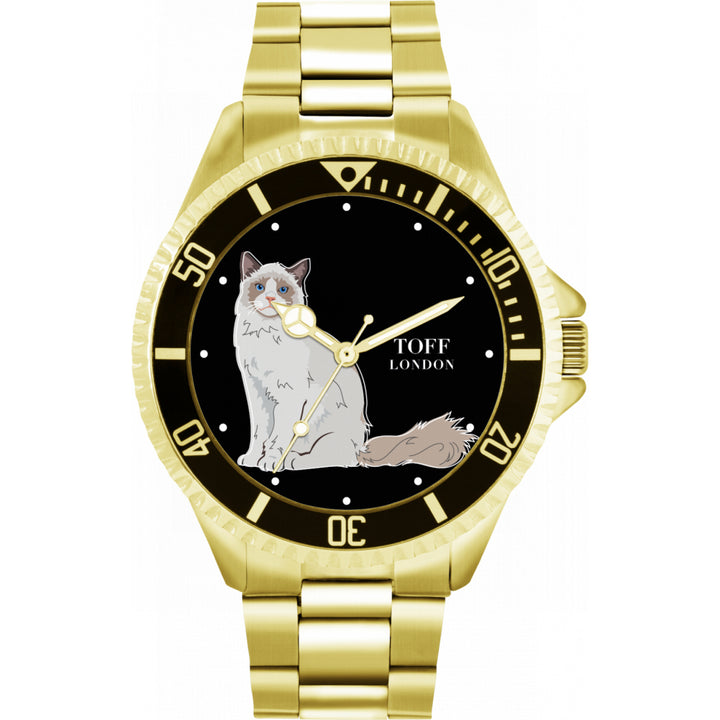 Mens The Ragdoll Cat Watch