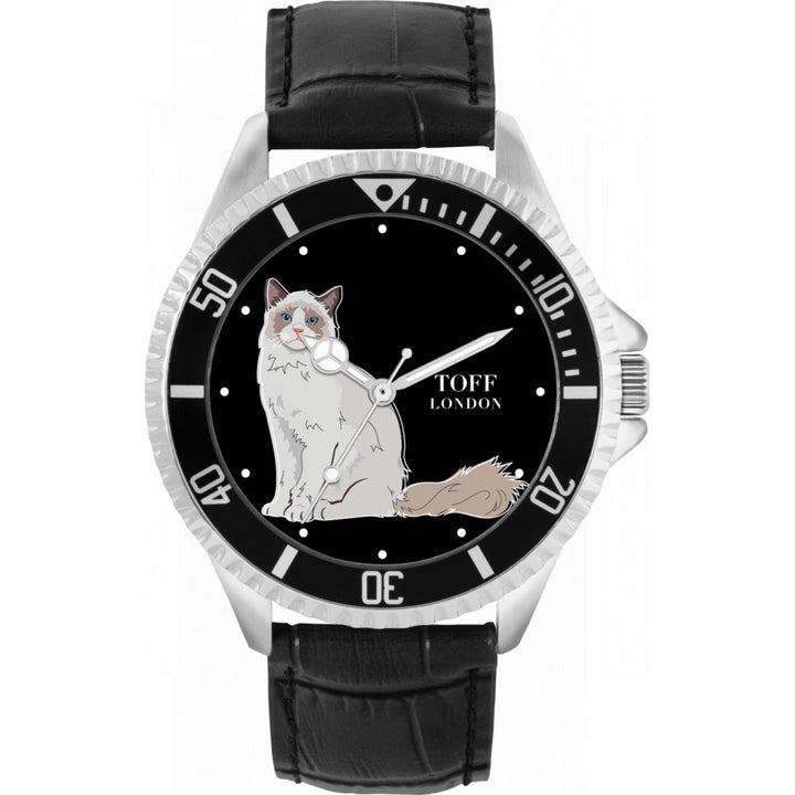 Mens The Ragdoll Cat Watch