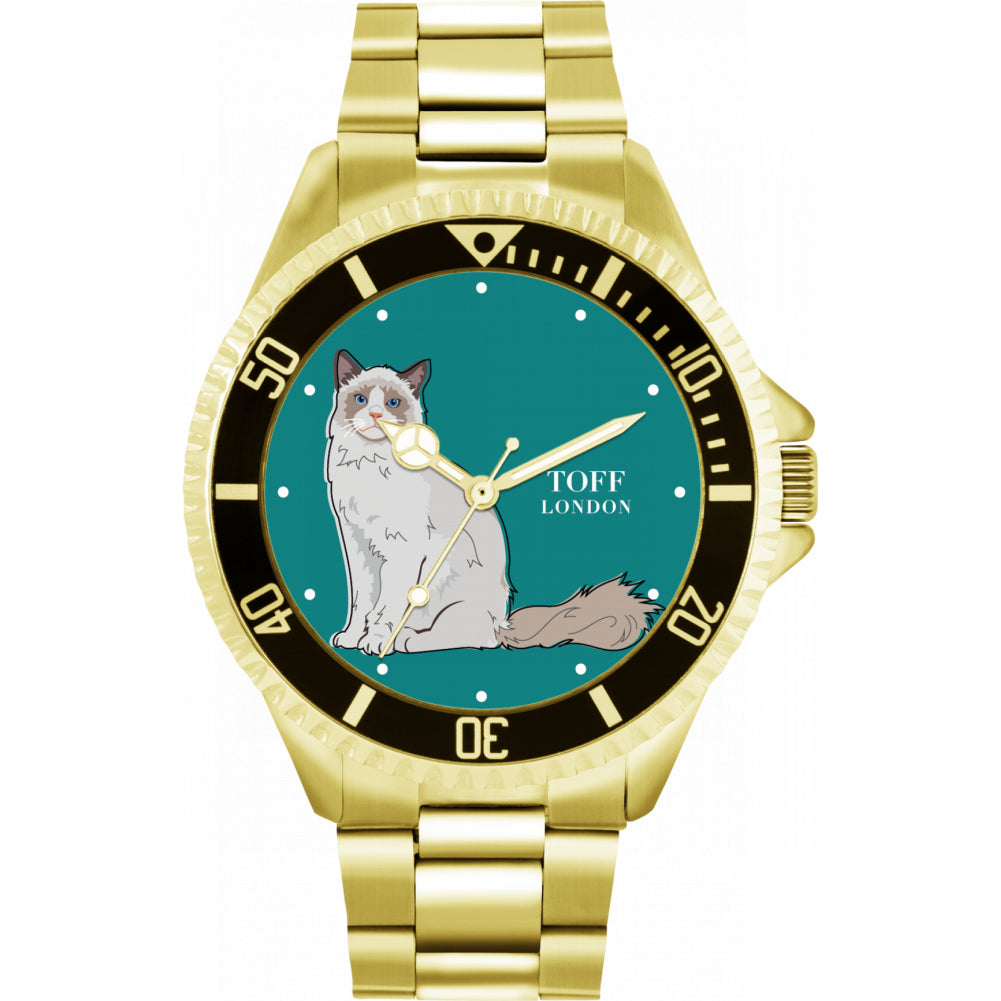 Mens The Ragdoll Cat Watch