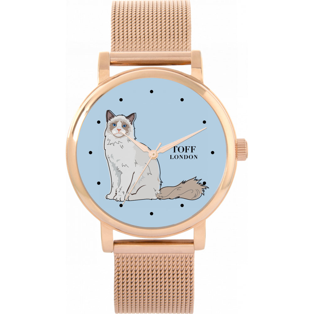 Ladies Ragdoll Cat Watch