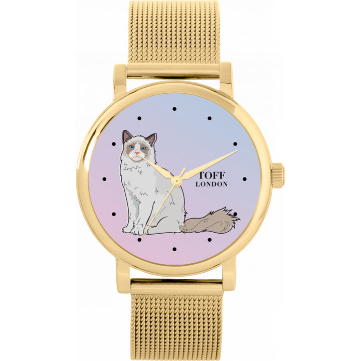 Ladies Ragdoll Cat Watch
