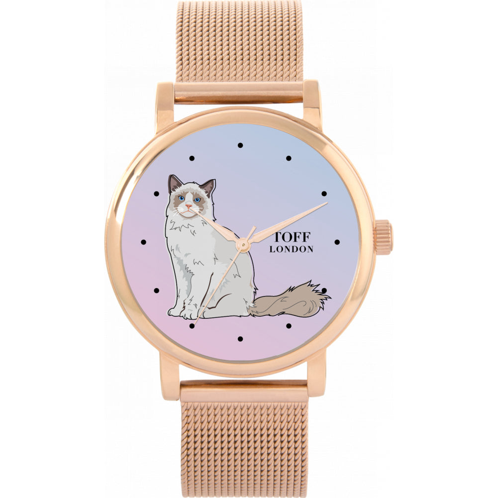 Ladies Ragdoll Cat Watch