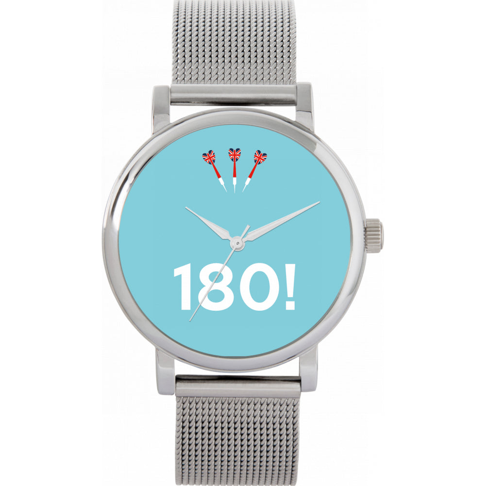 Ladies Blue 180 Darts Watch