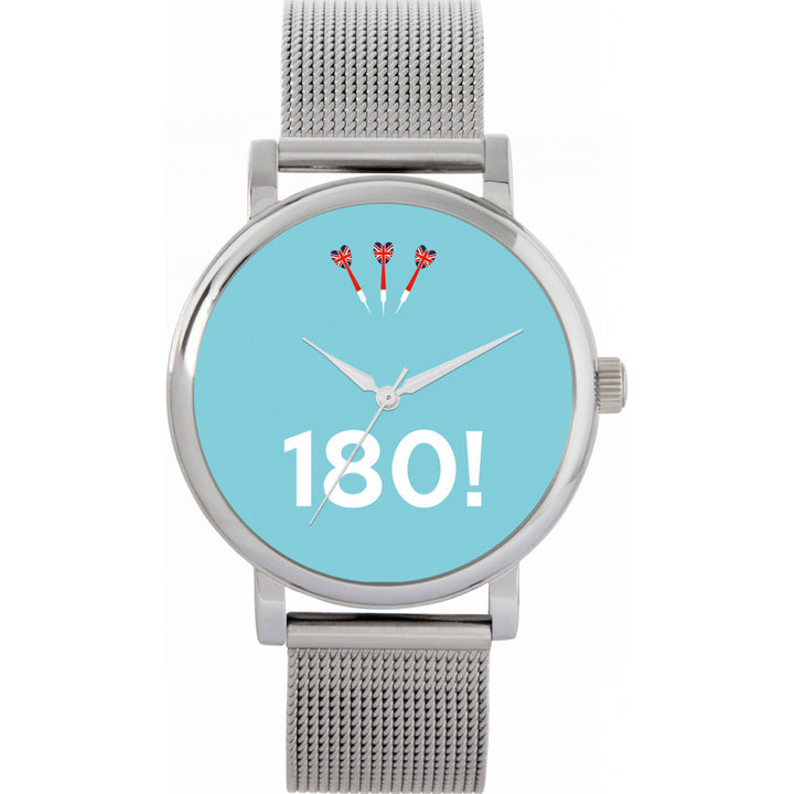 Ladies Blue 180 Darts Watch
