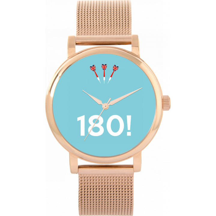 Ladies Blue 180 Darts Watch