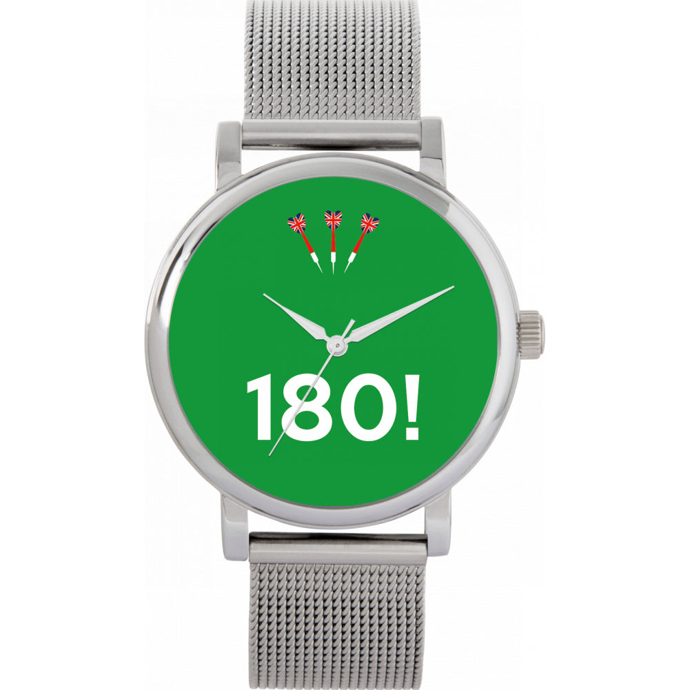 Ladies Green 180 Darts Watch