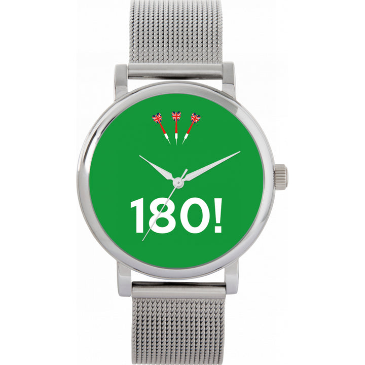 Ladies Green 180 Darts Watch