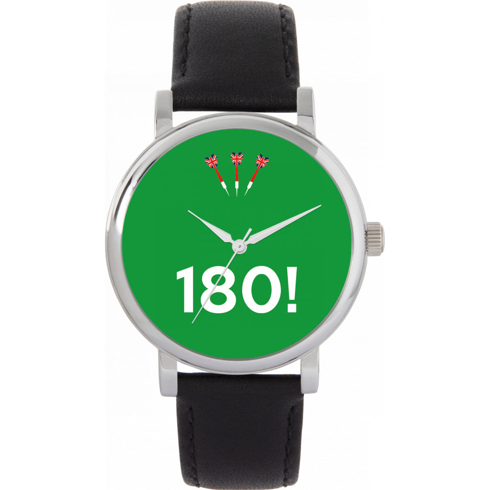 Ladies Green 180 Darts Watch