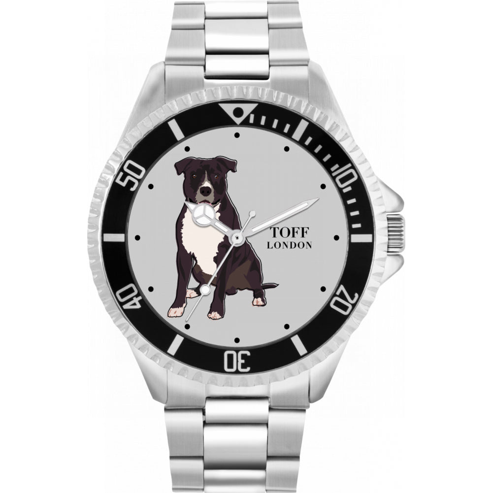 Mens Staffordshire-Terrier Dog Watch