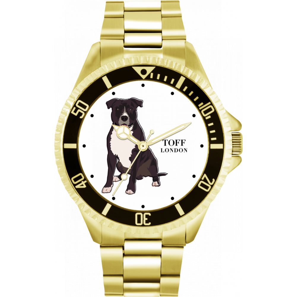 Mens Staffordshire-Terrier Dog Watch