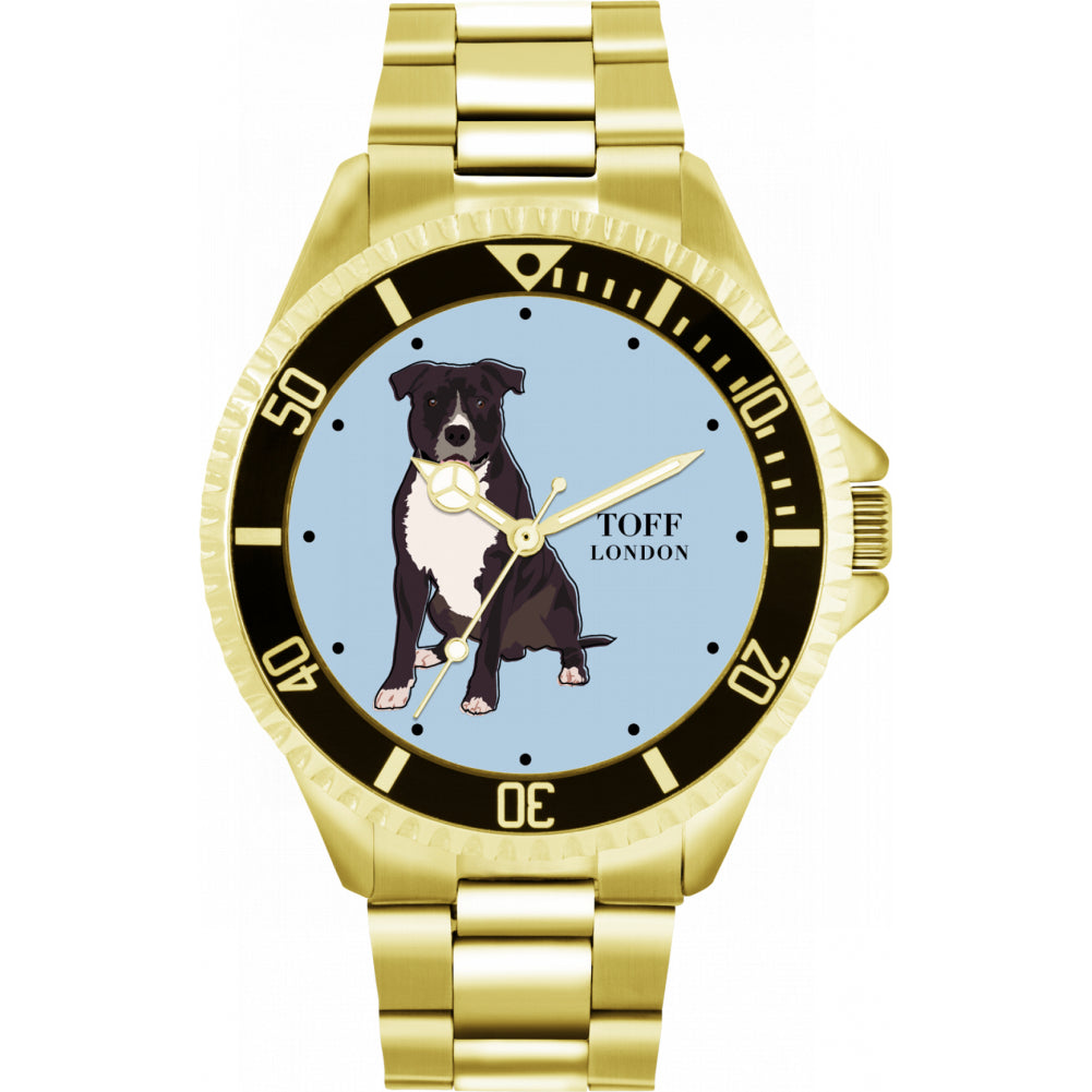 Mens Staffordshire-Terrier Dog Watch