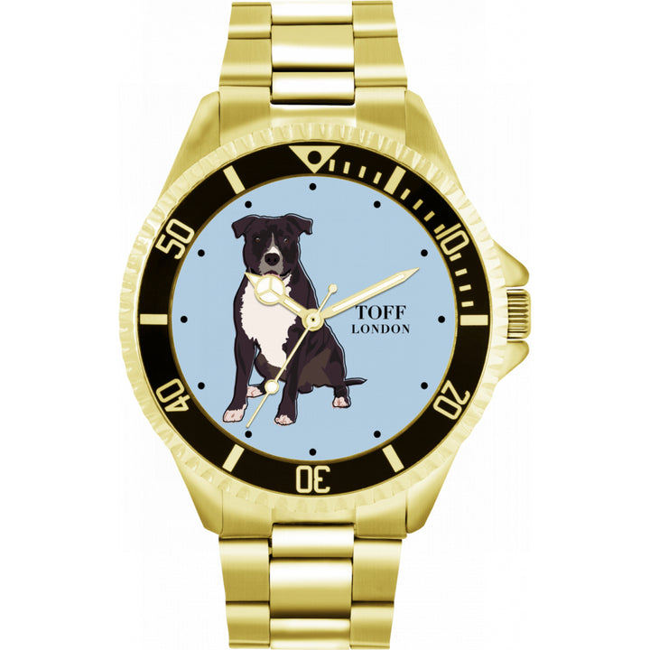 Mens Staffordshire-Terrier Dog Watch