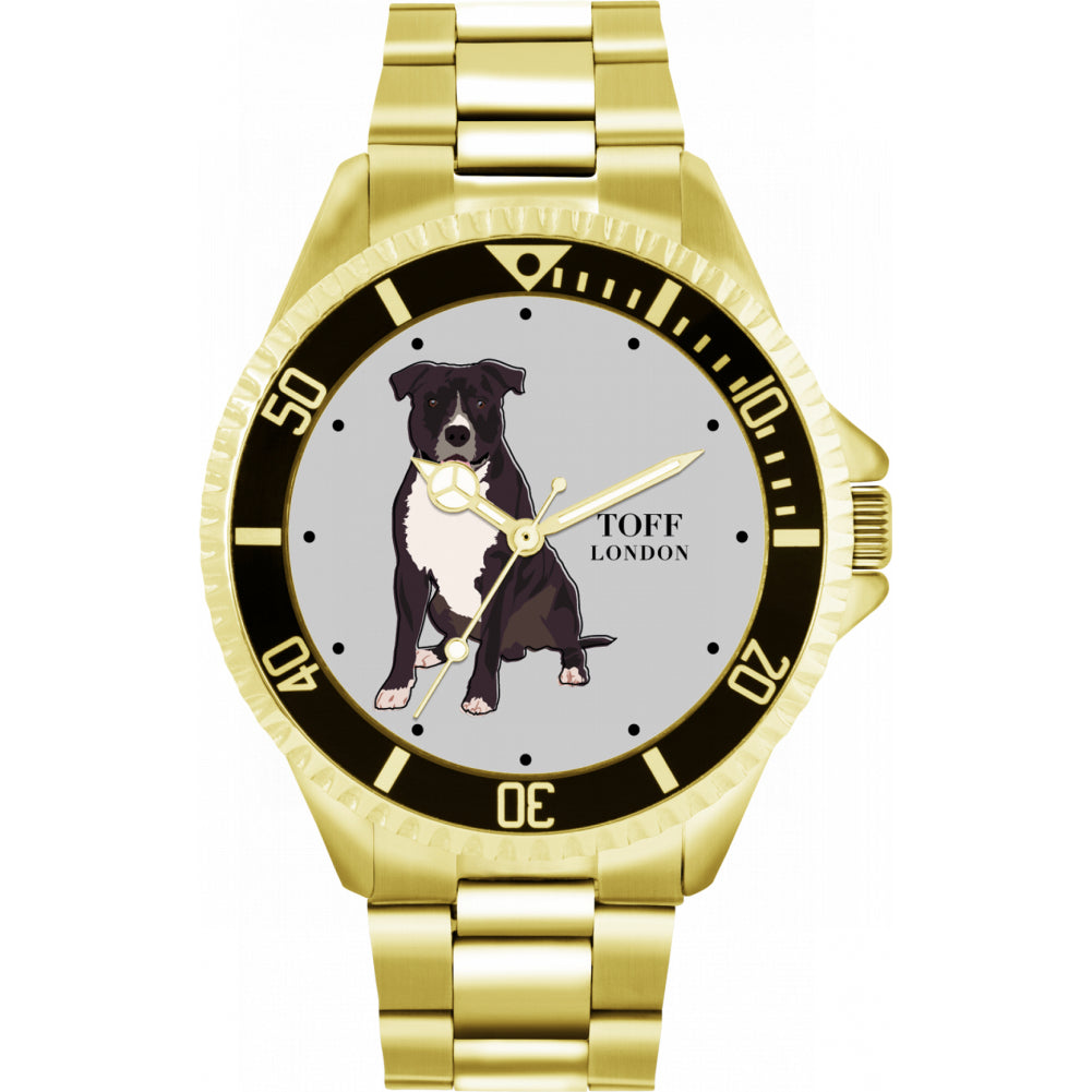 Mens Staffordshire-Terrier Dog Watch