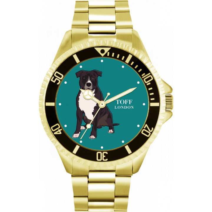 Mens Staffordshire-Terrier Dog Watch