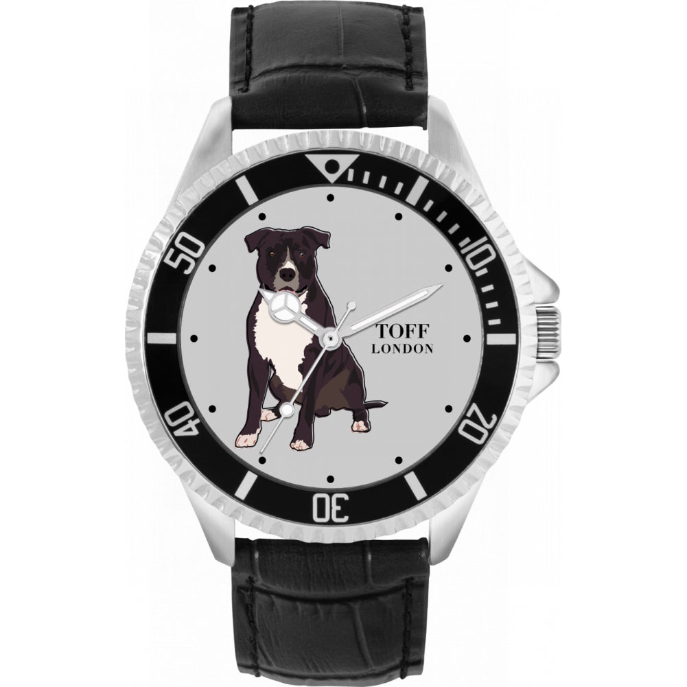 Mens Staffordshire-Terrier Dog Watch