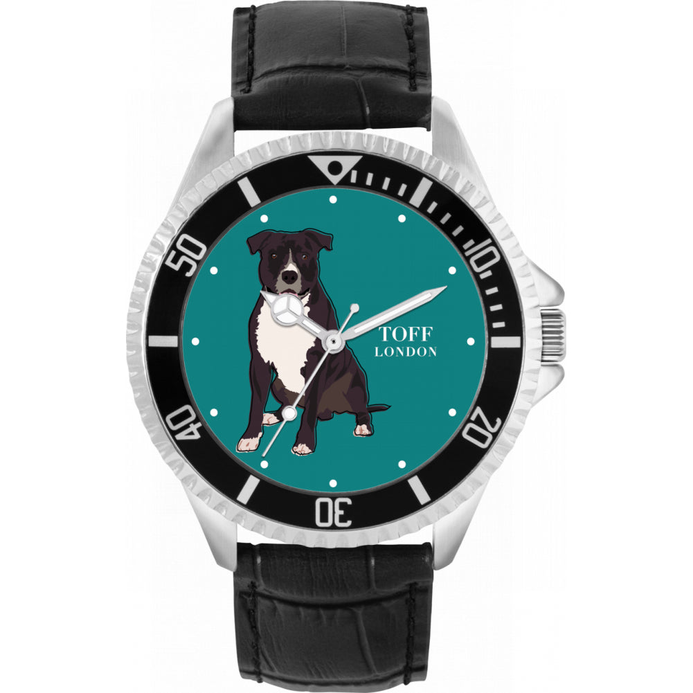Mens Staffordshire-Terrier Dog Watch