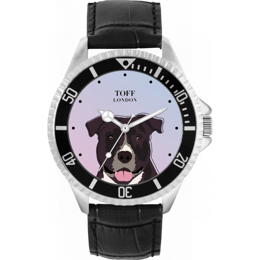 Mens Staffordshire-Terrier Dog Watch