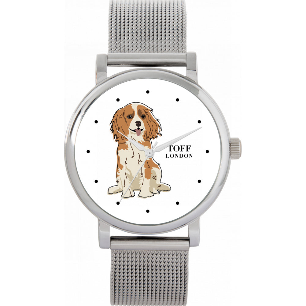 Ladies Cavalier King Charles Dog Watch