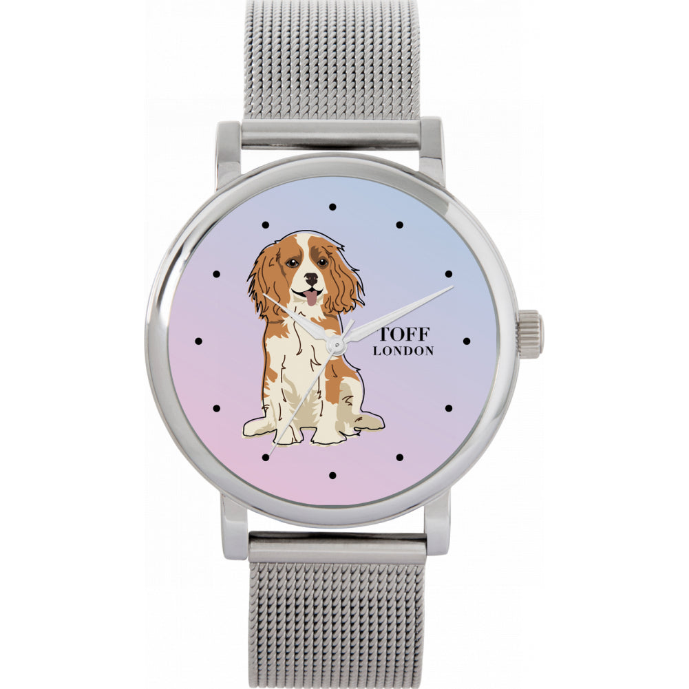 Ladies Cavalier King Charles Dog Watch