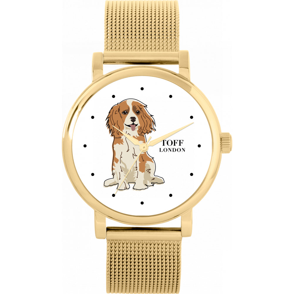 Ladies Cavalier King Charles Dog Watch