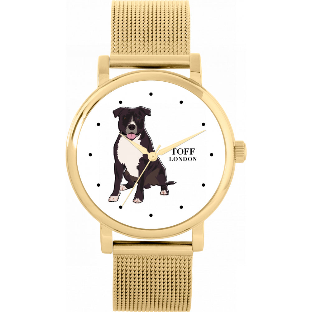 Ladies Staffordshire Terrier Dog Watch