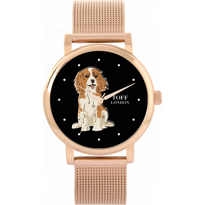 Ladies Cavalier King Charles Dog Watch