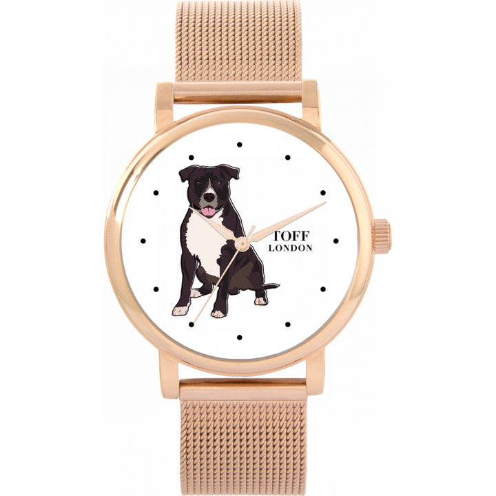 Ladies Staffordshire Terrier Dog Watch