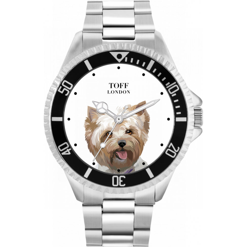 Mens Yorkshire Terrier Dog Watch