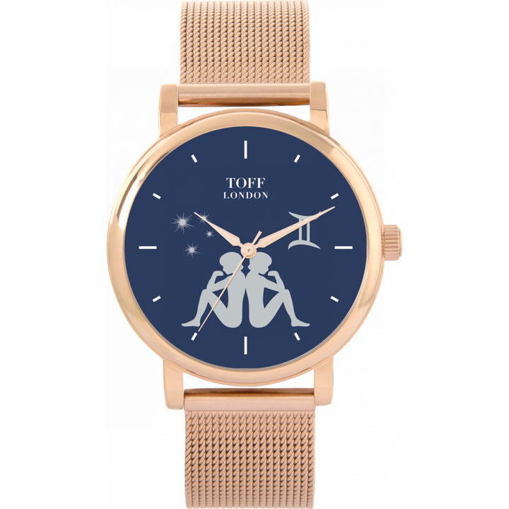 Ladies Navy Gemini Watch
